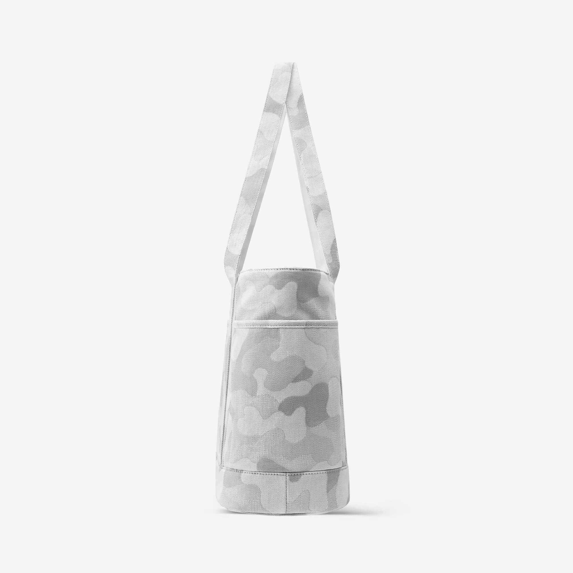 Young Tour Tote | Camouflage Denim Gray