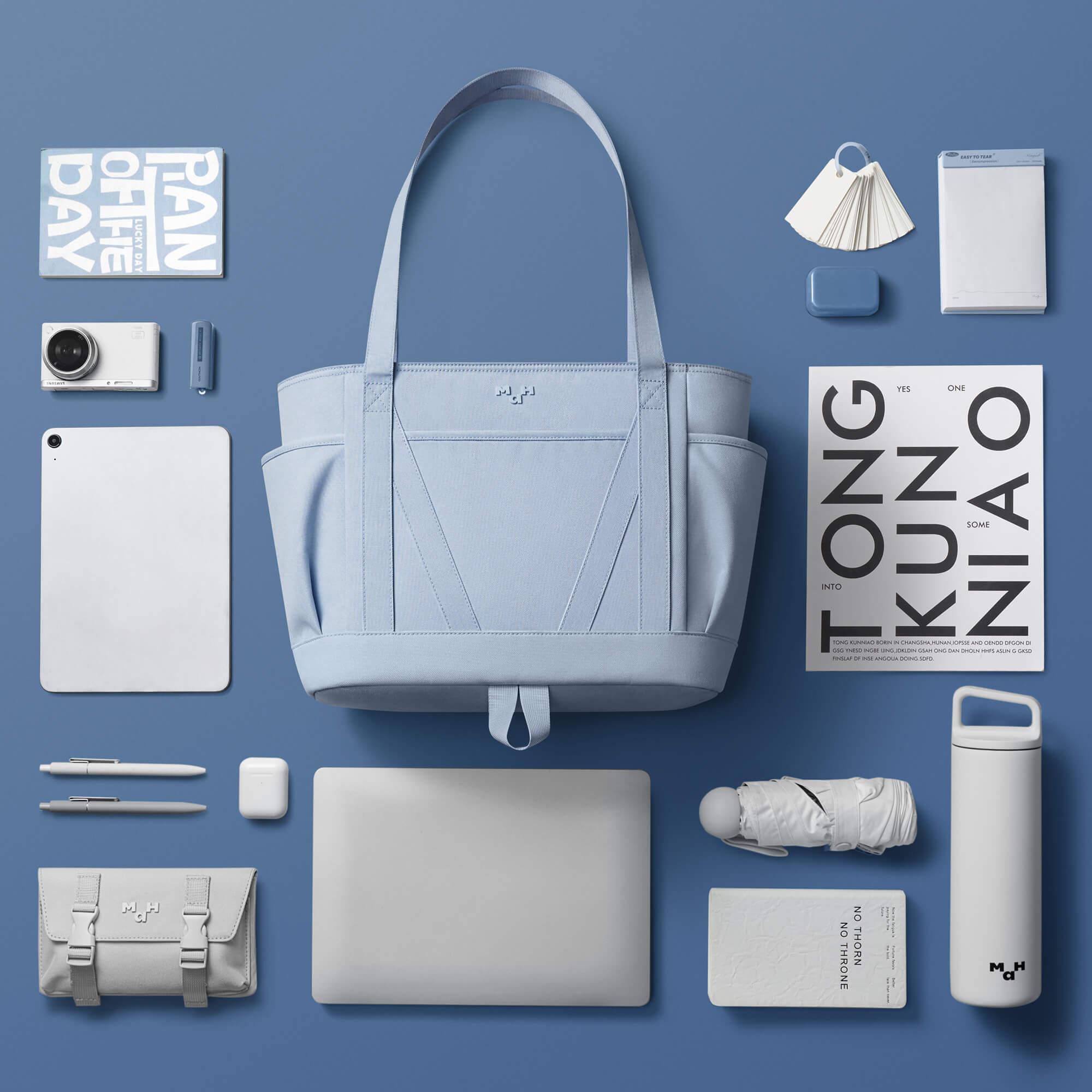 Young Tour Tote | Cloud Blue