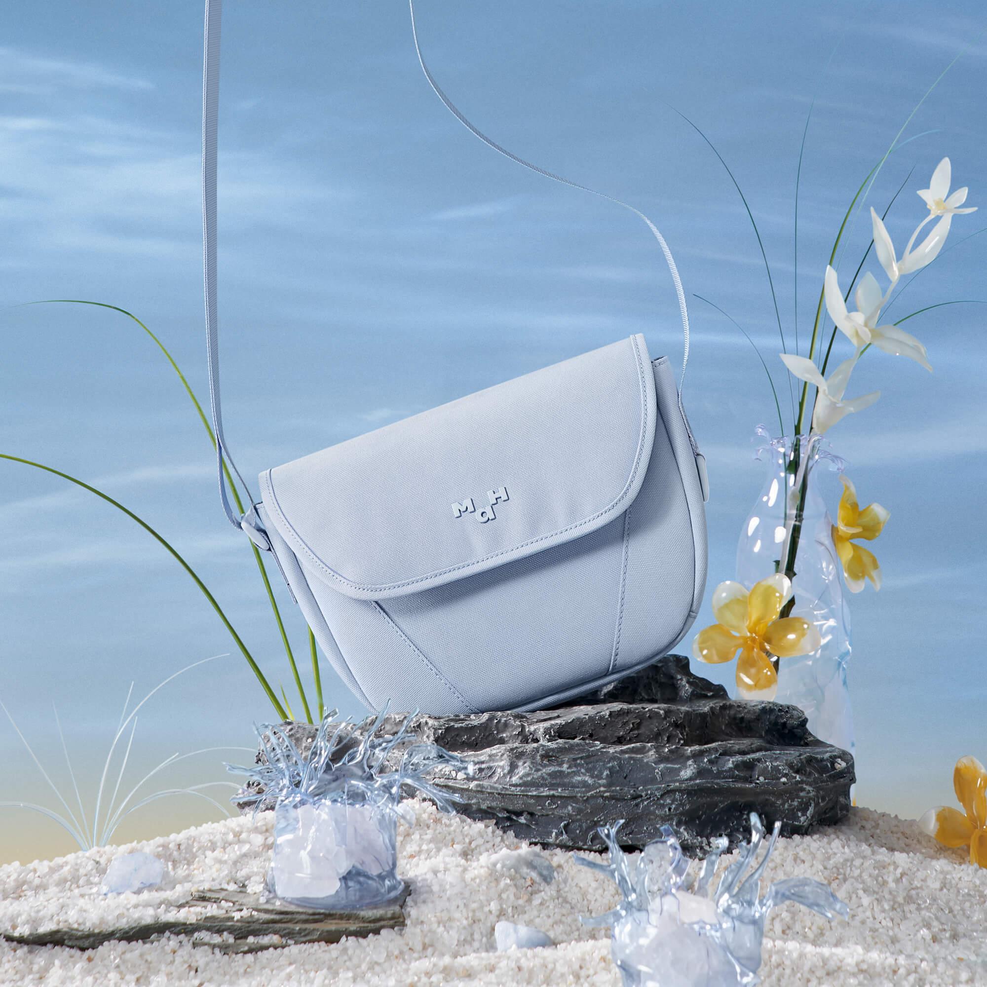 MaH Small Crossbody Bag in Cloud Blue