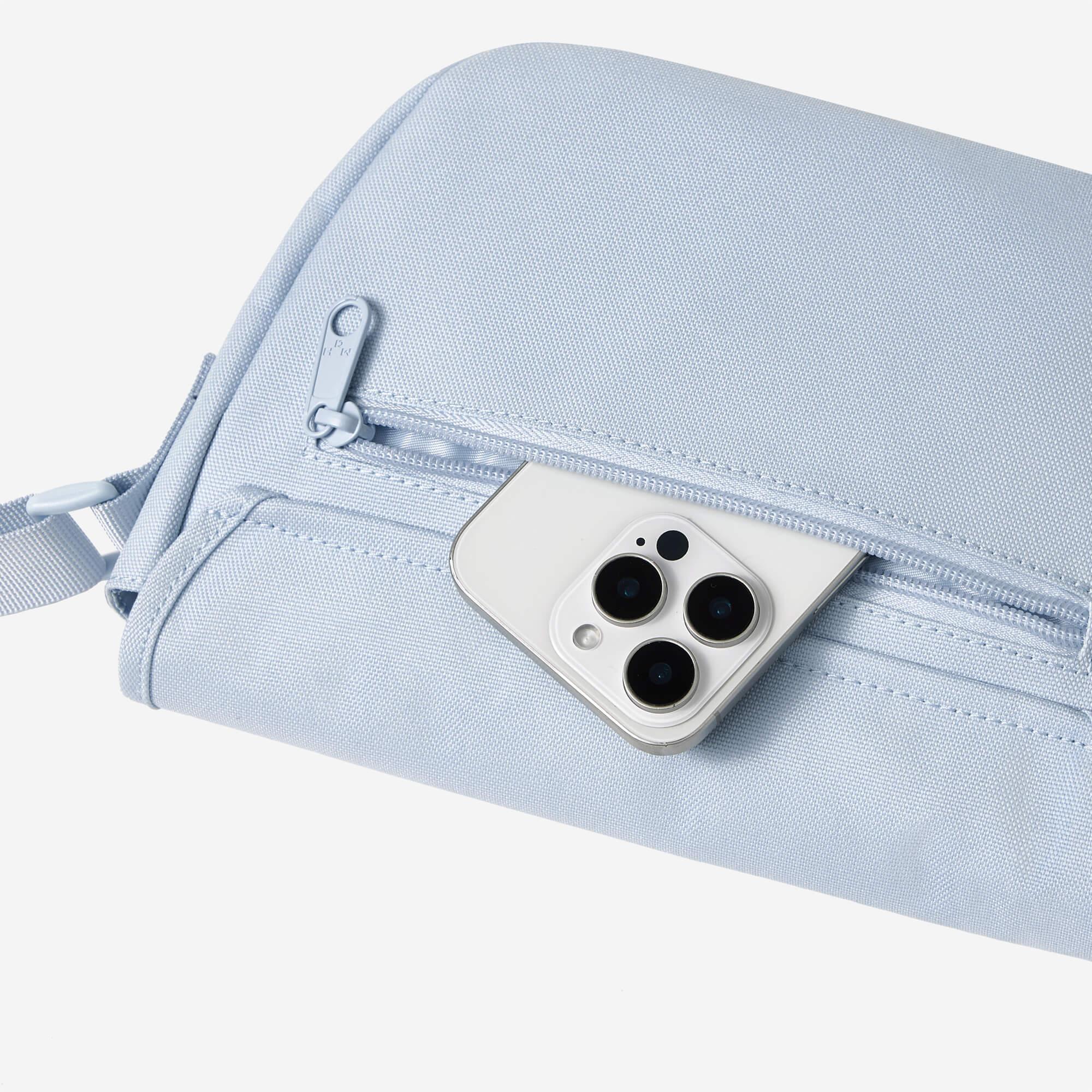 MaH Small Crossbody Bag in Cloud Blue