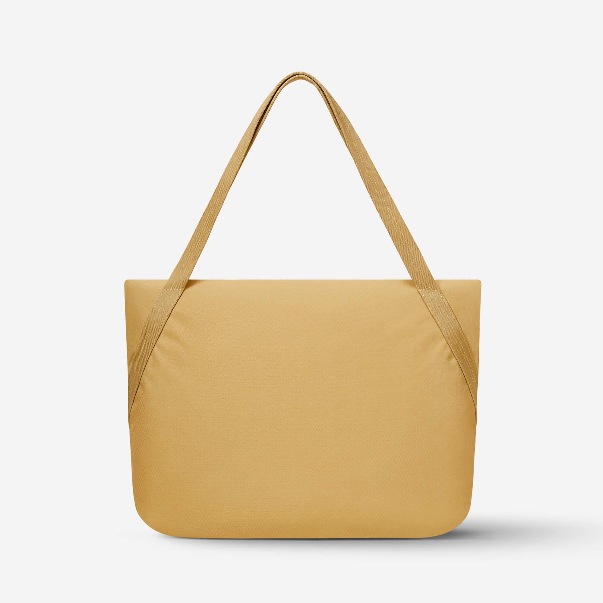 Minimalist Yellow Tote Bag For Uni