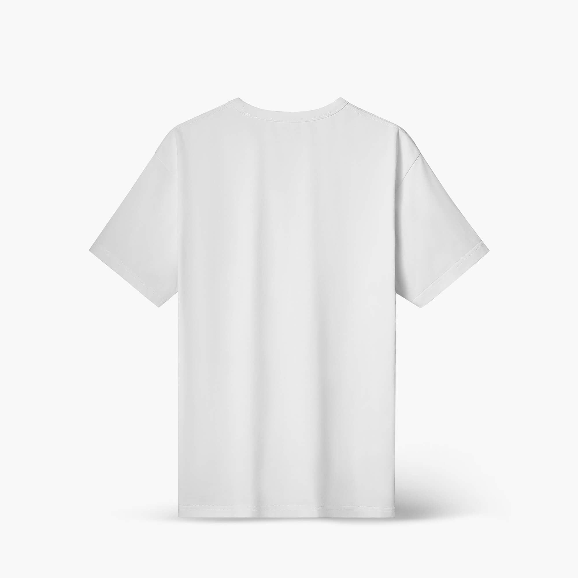 Cotton Loose T Shirt in White
