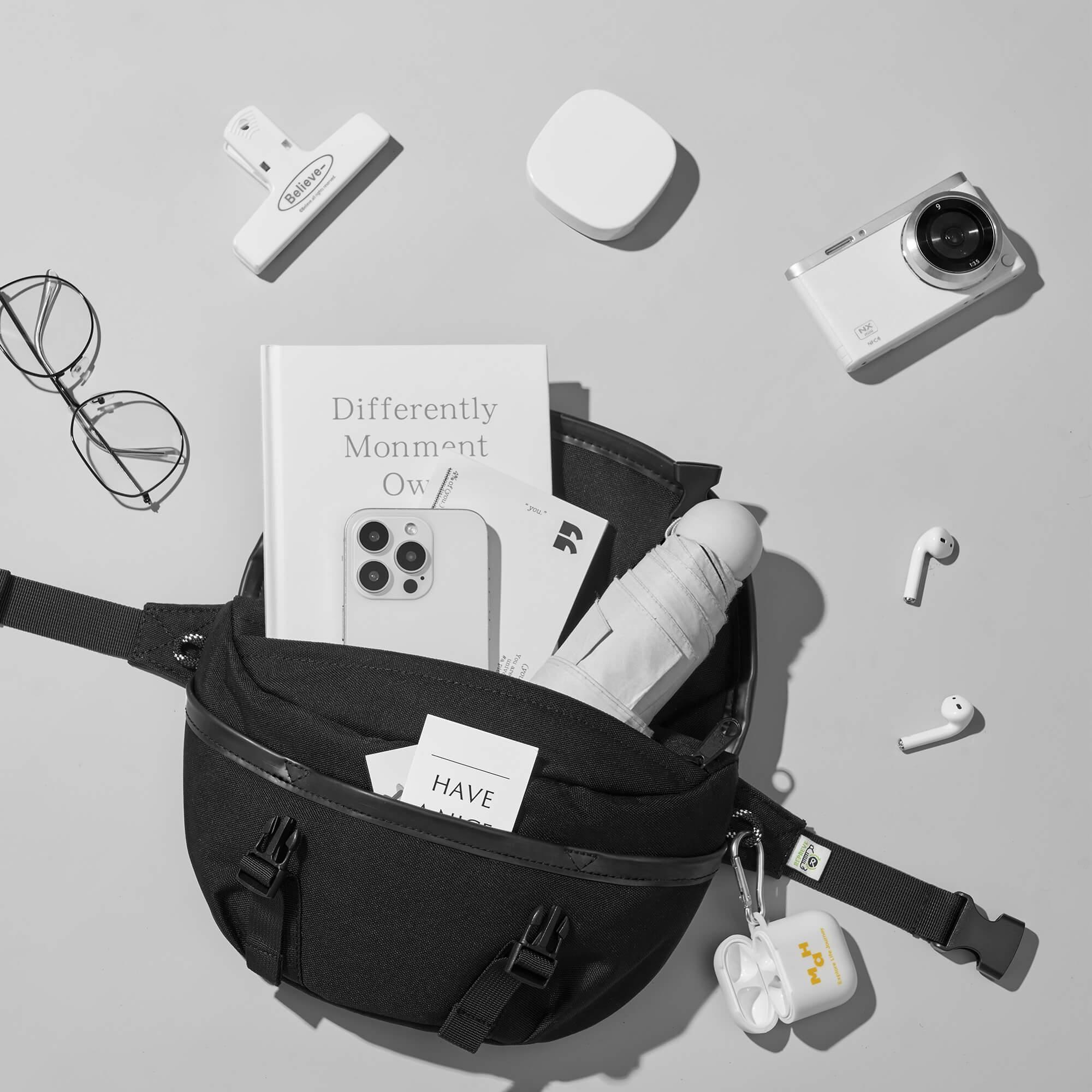 MaH Recycled Tire Hip Pack