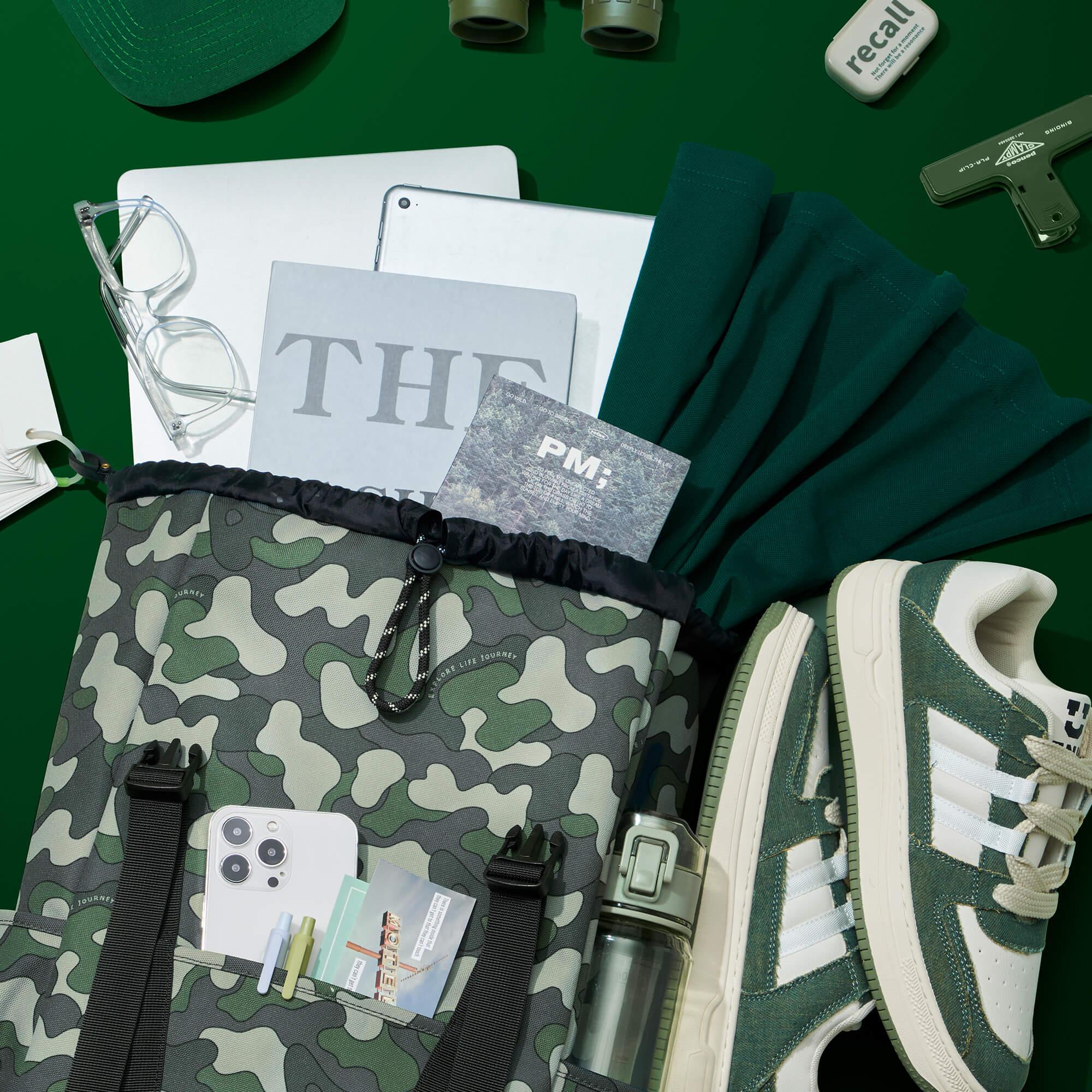 Young Tour Backpack | Camouflage | 18L