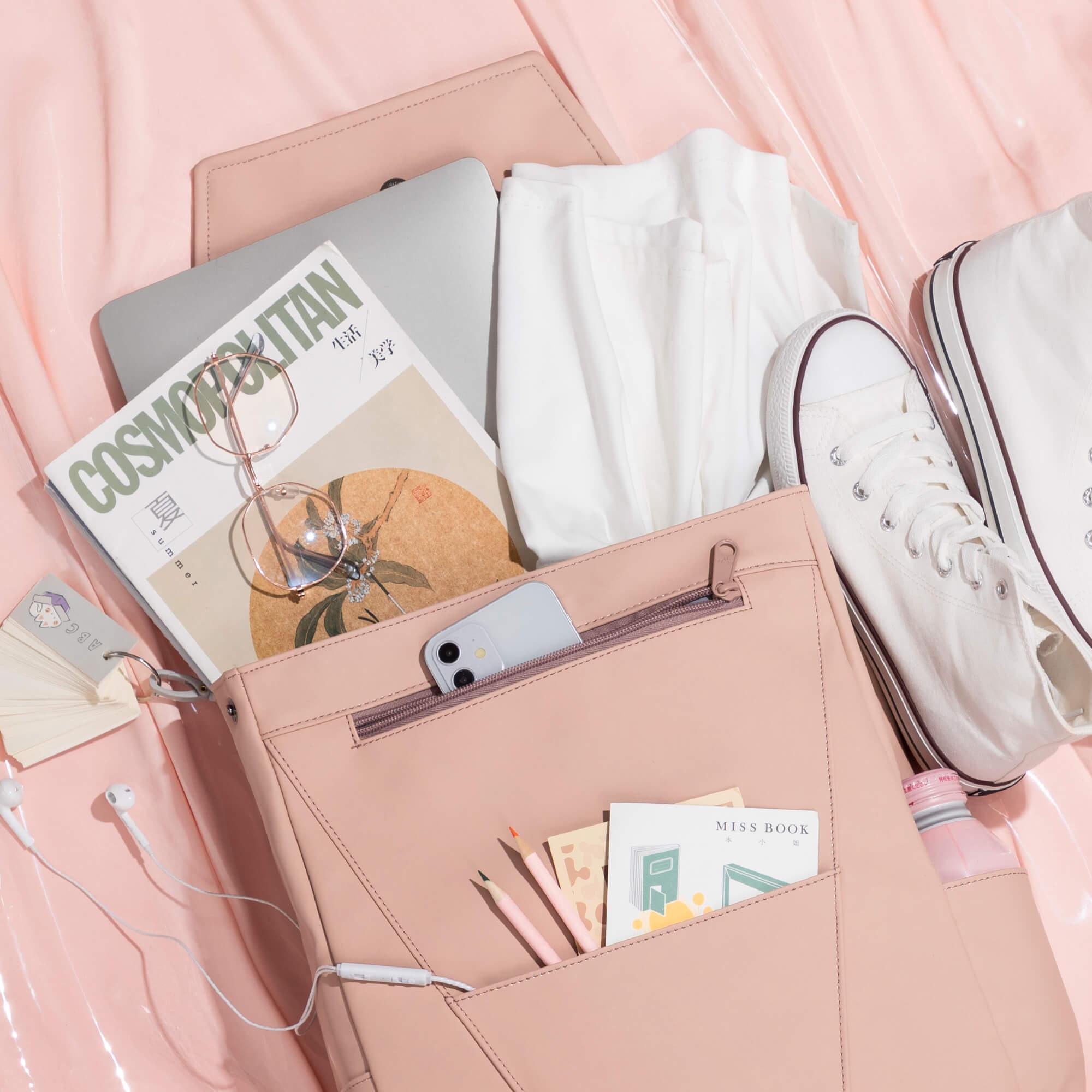 PU Backpack For School Student