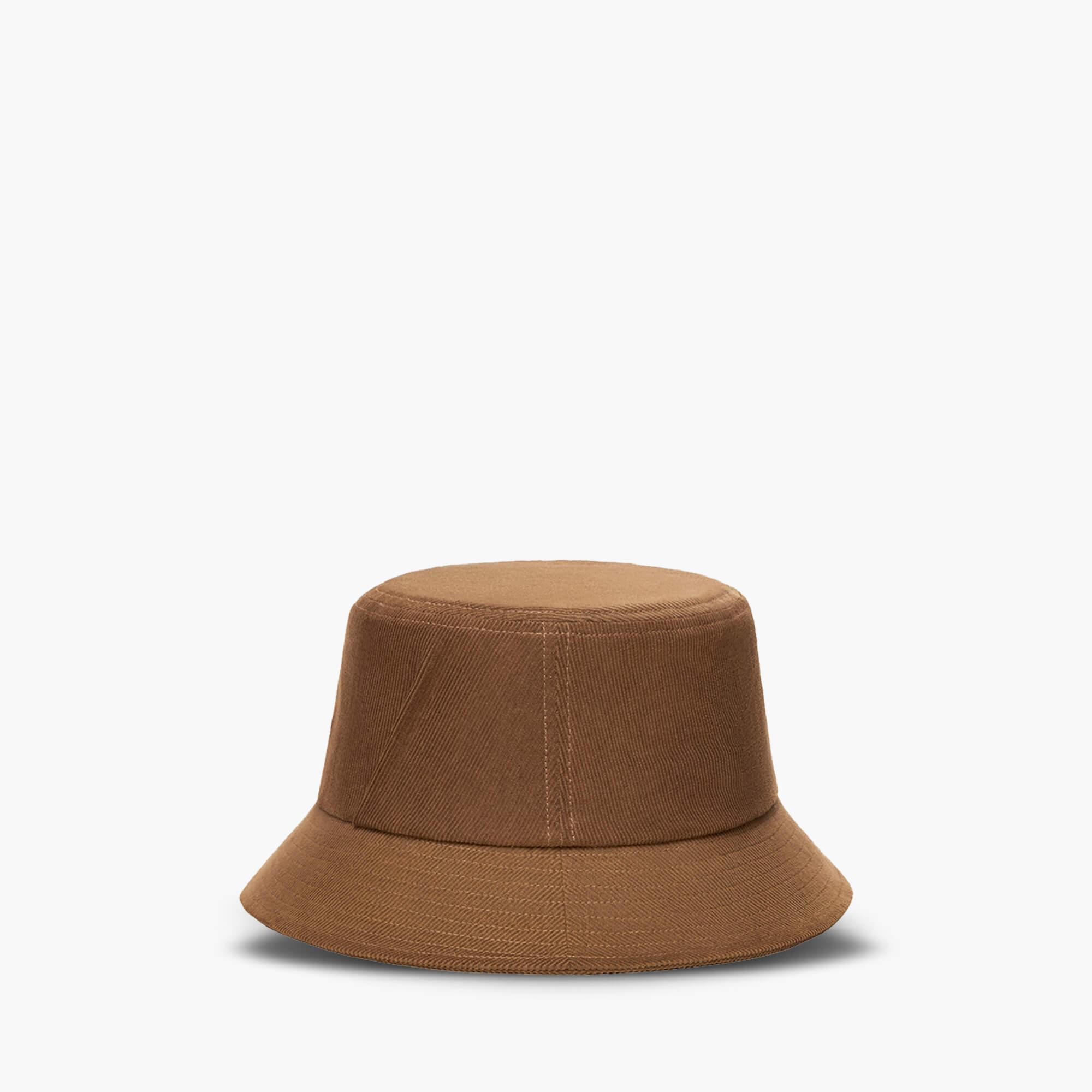 Corduroy Brown Hat For Adult