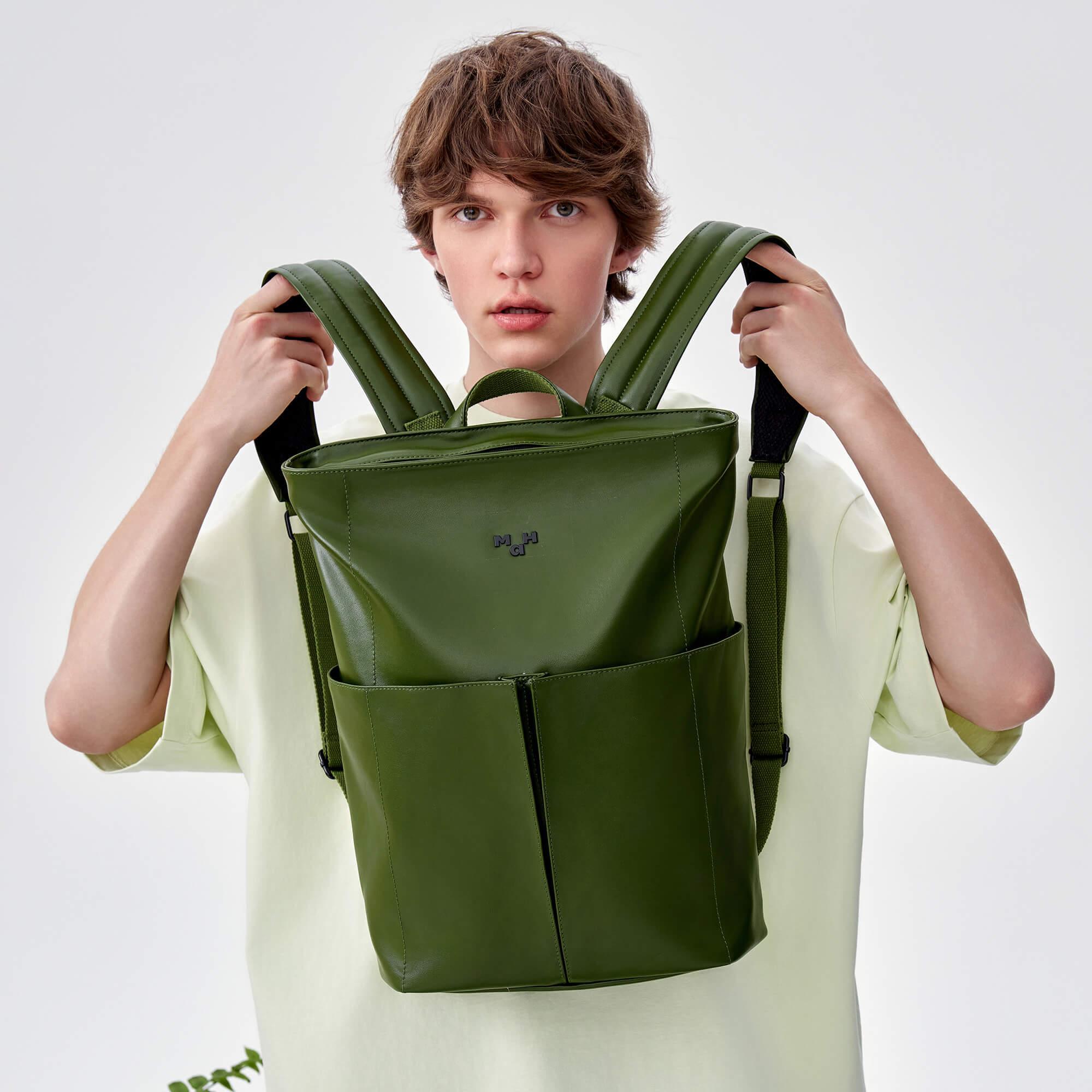 Cactus Leather Backpack