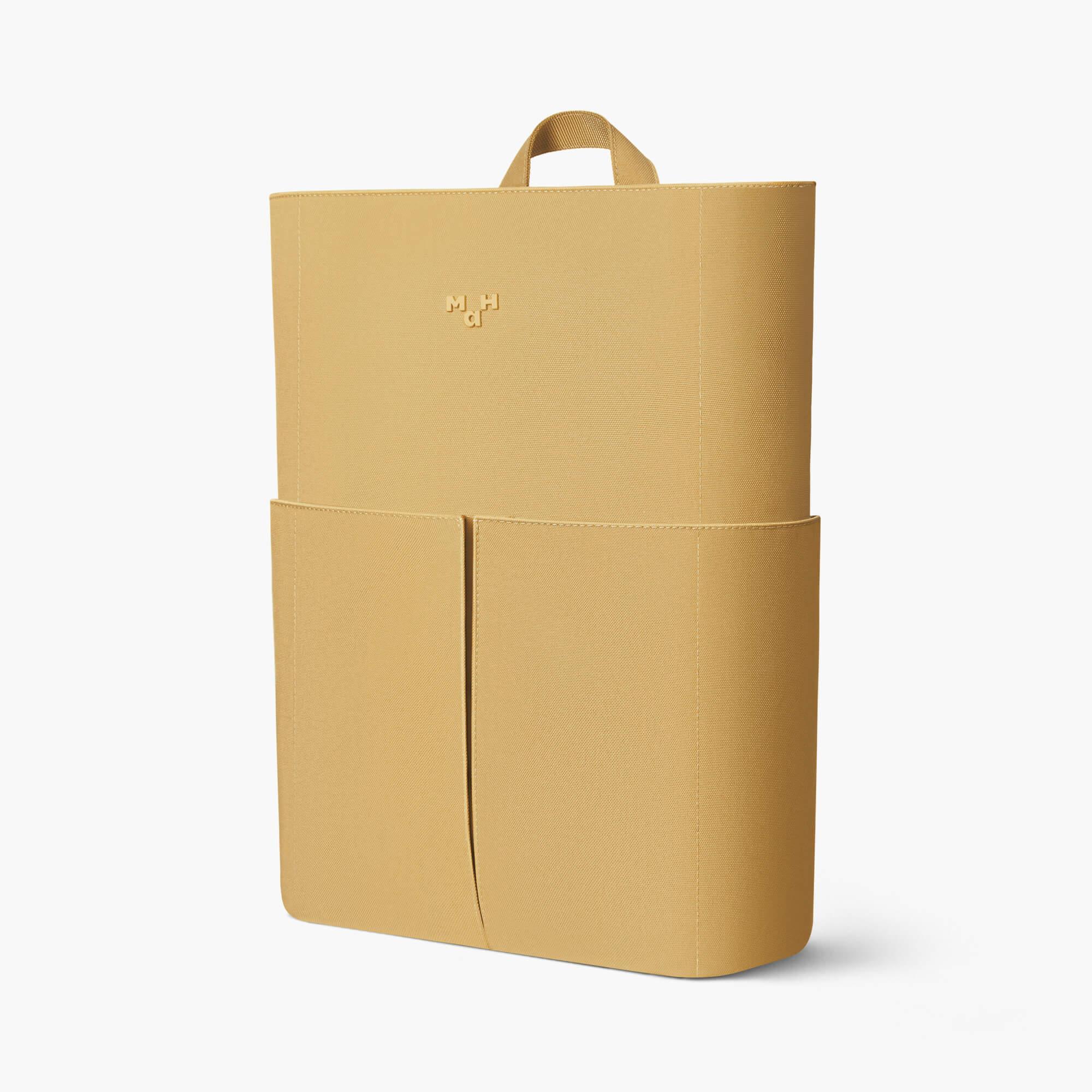 Minimalist Yellow Laptop Backpack