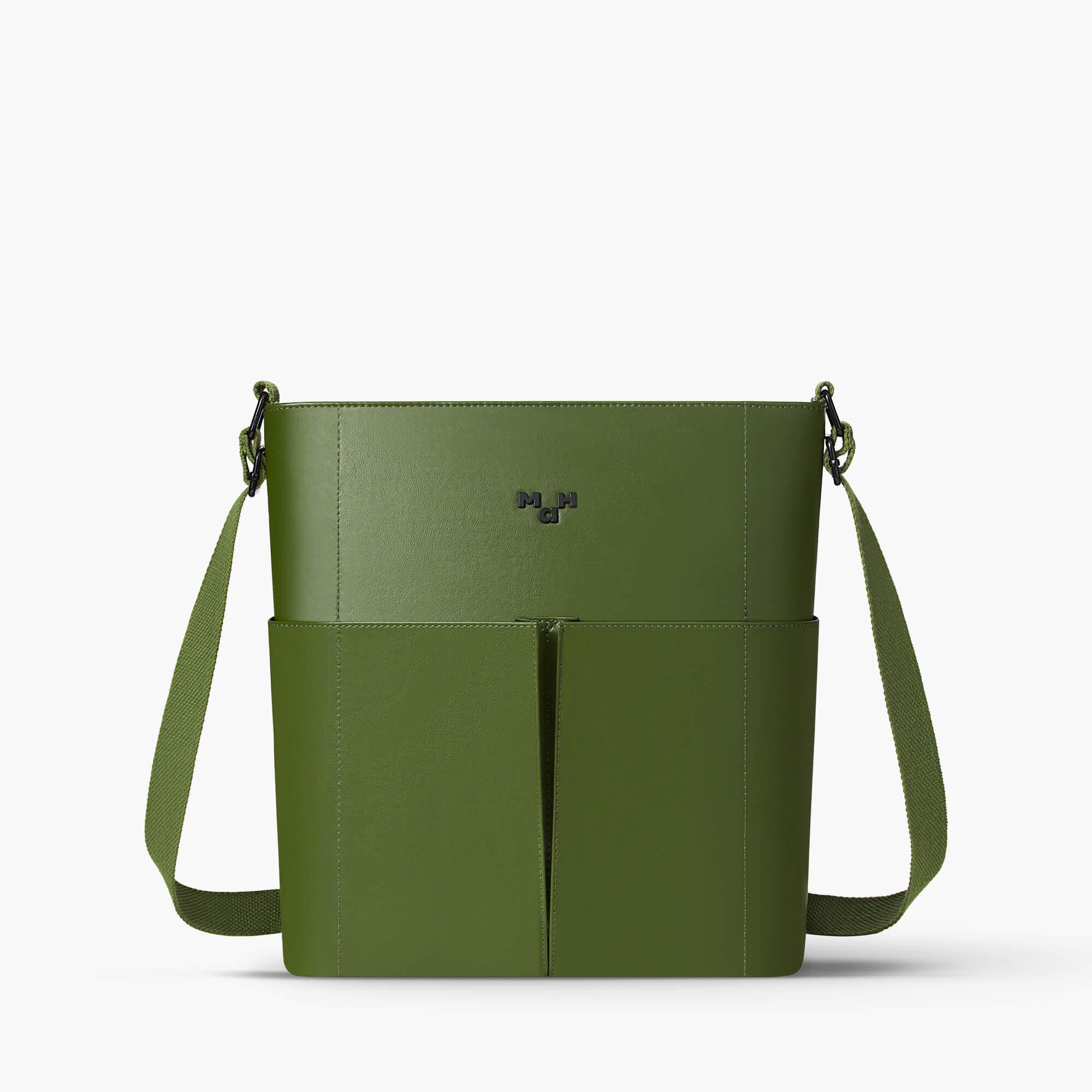Cactus Leather Crossbody Bag