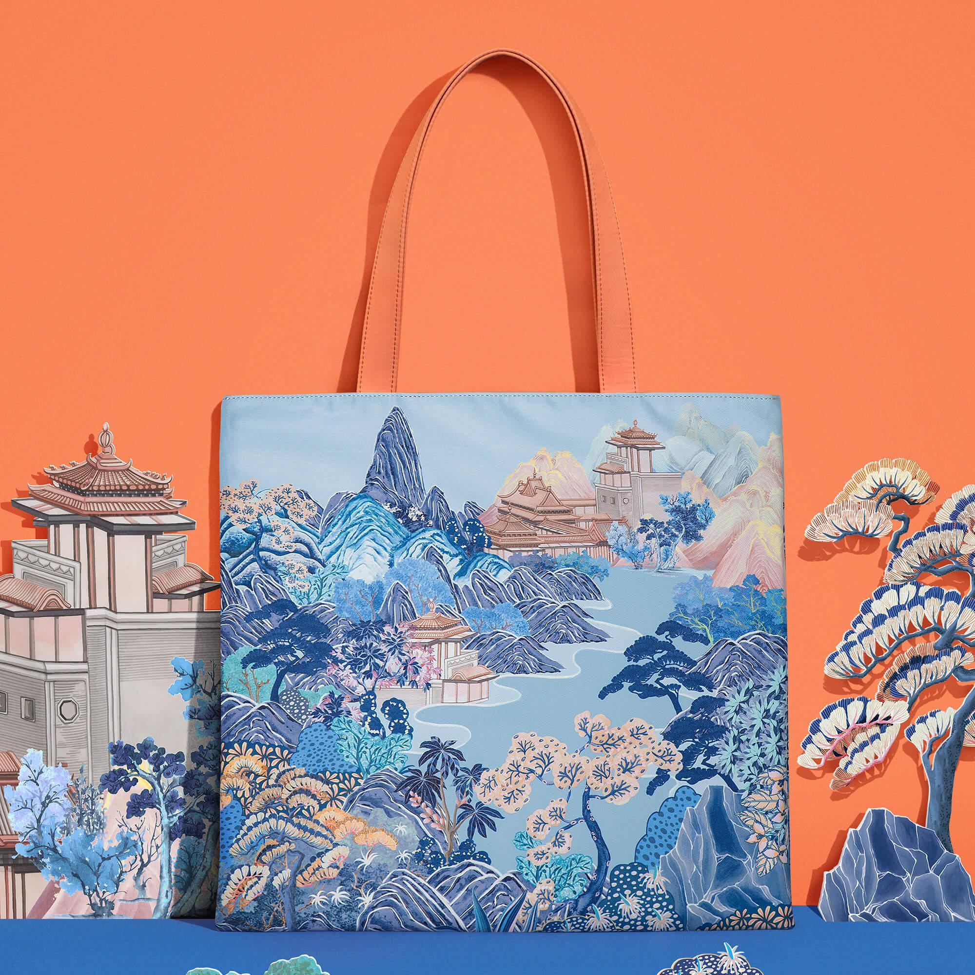 MaH Canvas Tote Bag Landscape Painting