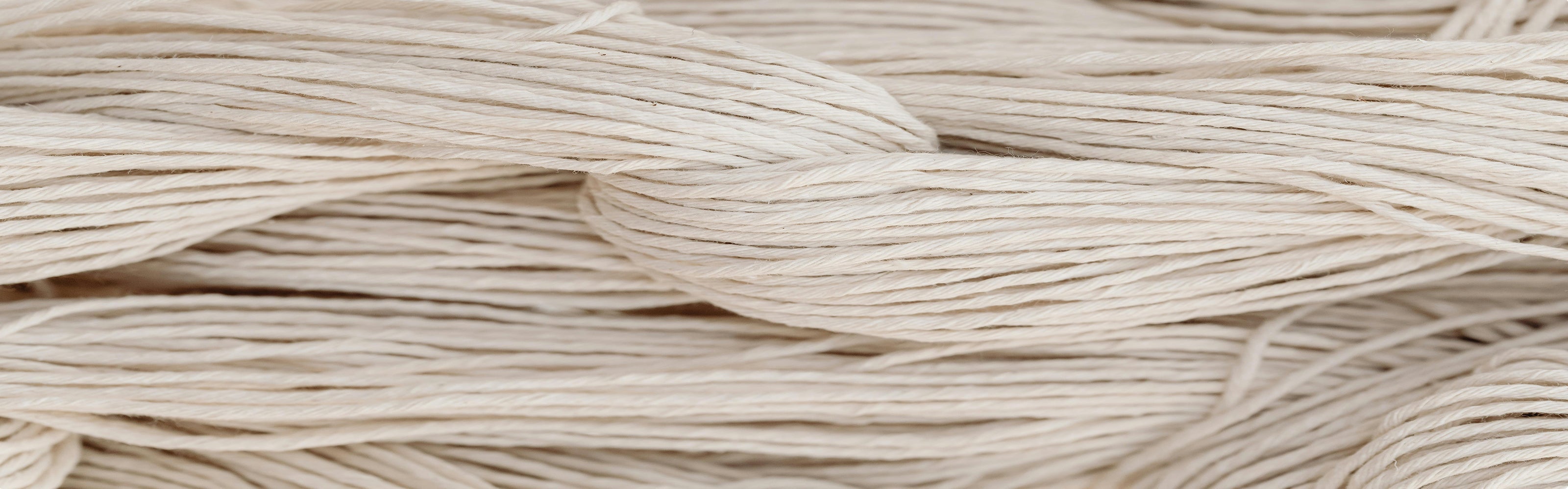 Natural cotton rope texture for durable bags and accessories