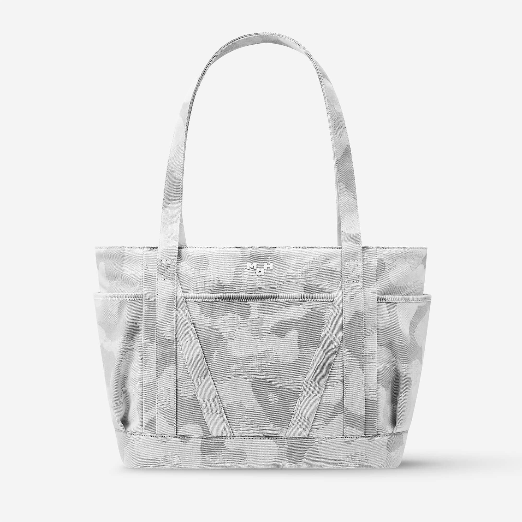 Young Tour Tote | Camouflage Denim Gray