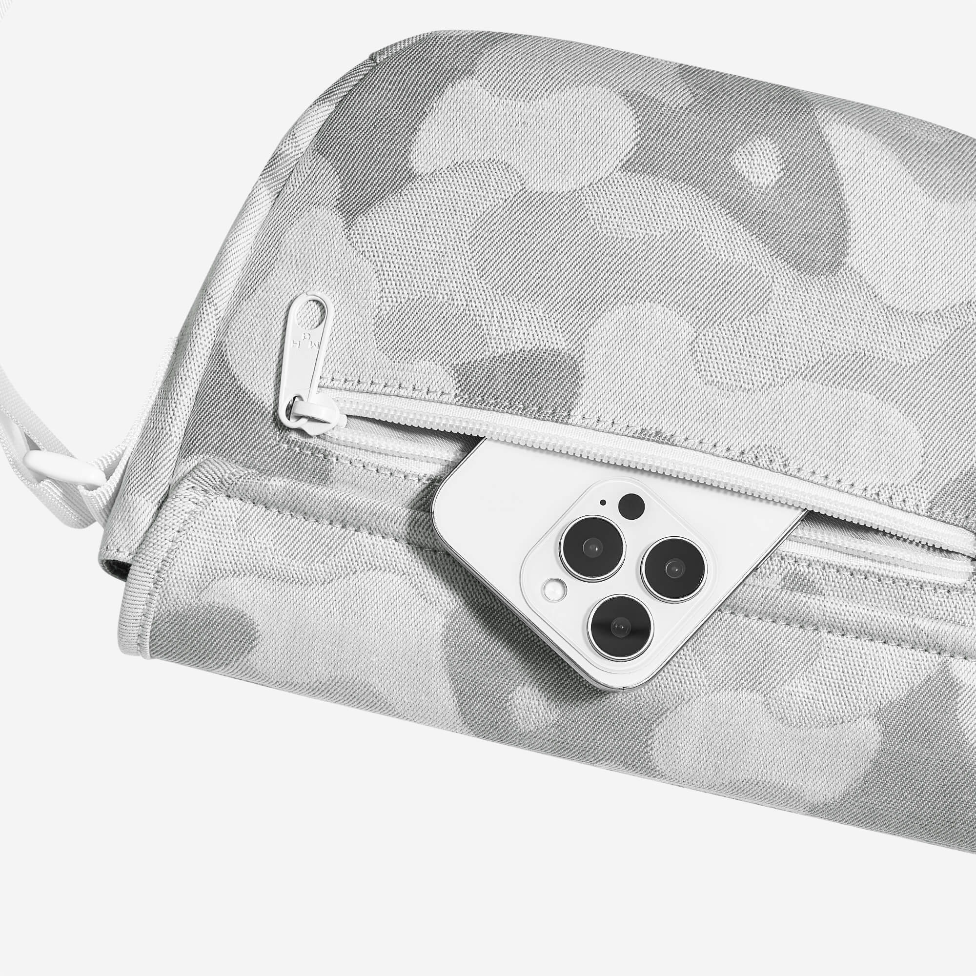 Young Cross Shuttle | Camouflage Denim Gray