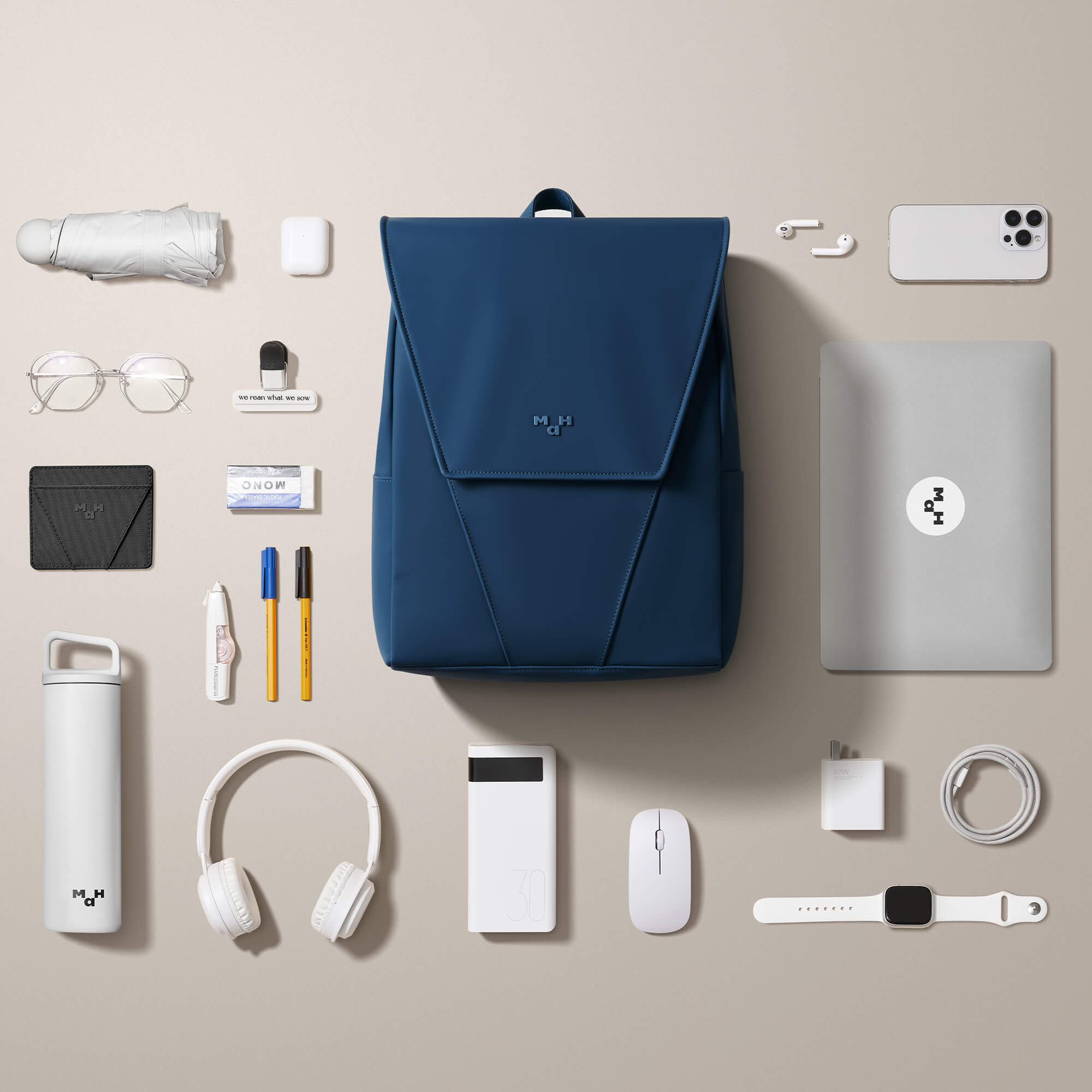 Young Backpack | Water-based PU | 13L