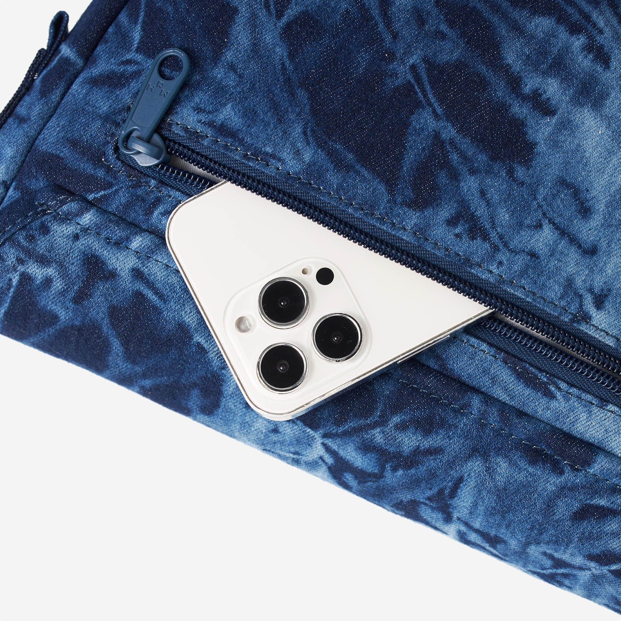 MAH-Denim Crossbody Bag-Tye Die