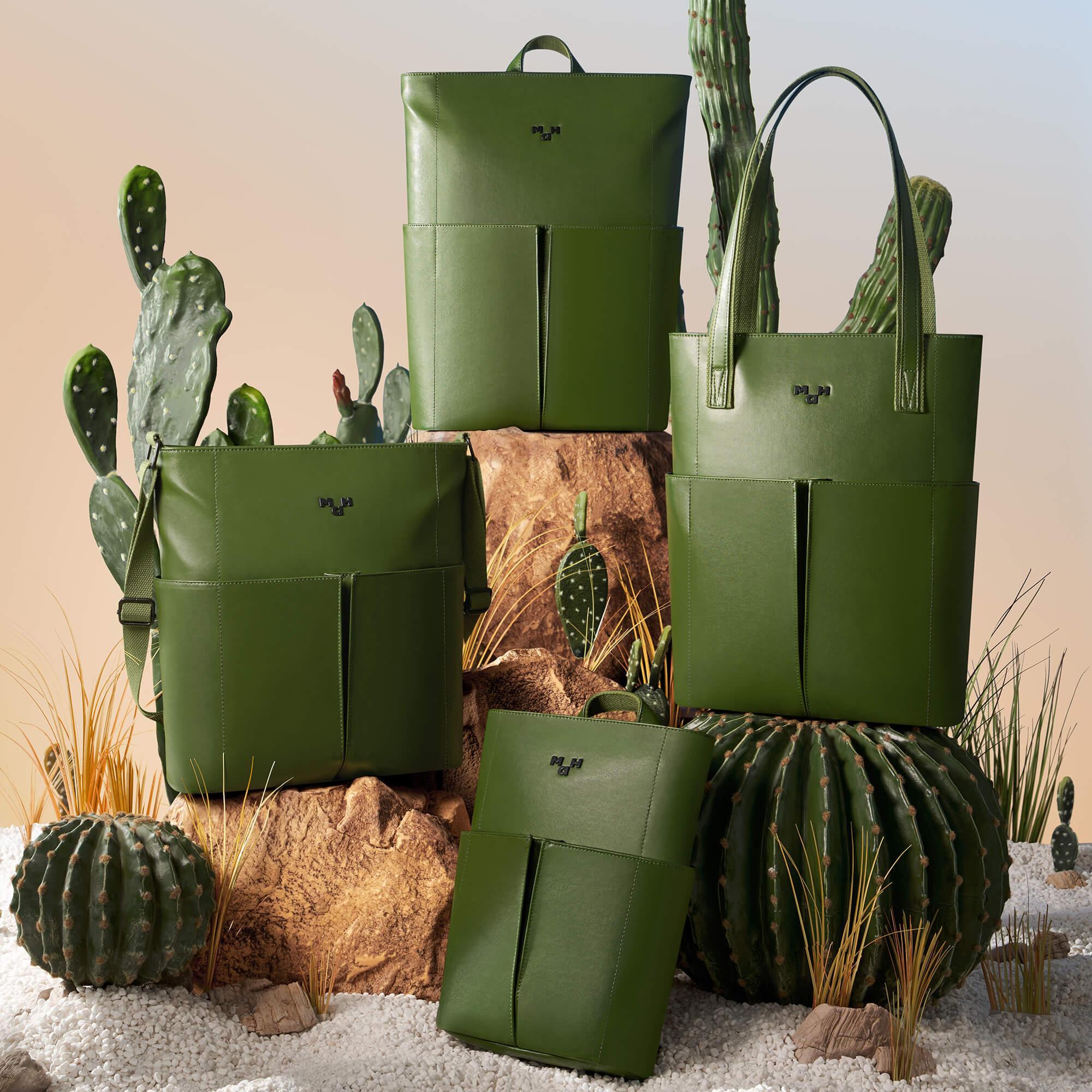 cactus leather backpack Cactus Leather Tote Bag