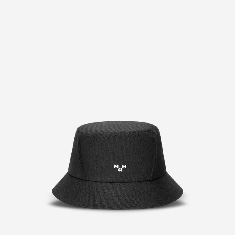 Corduroy Black Hat For Adult