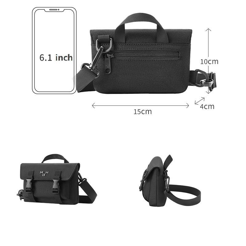 Black Crossbody Bag-Mini Phone Bag