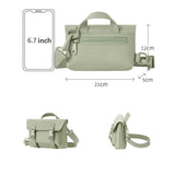 Green Crossbody Bag-Small Phone Bag