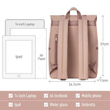 Water Resistant PU Backpacks For Daily Use