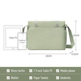 MAH-Waterproof Crossbody Bag-Green Messenger Bag