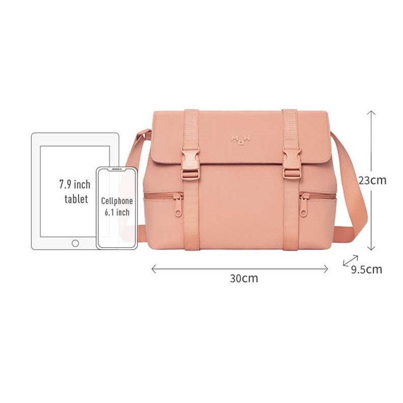 MAH-Waterproof Crossbody Bag-Pink Messenger Bag