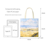 Canvas Printing Tote Bags For Student