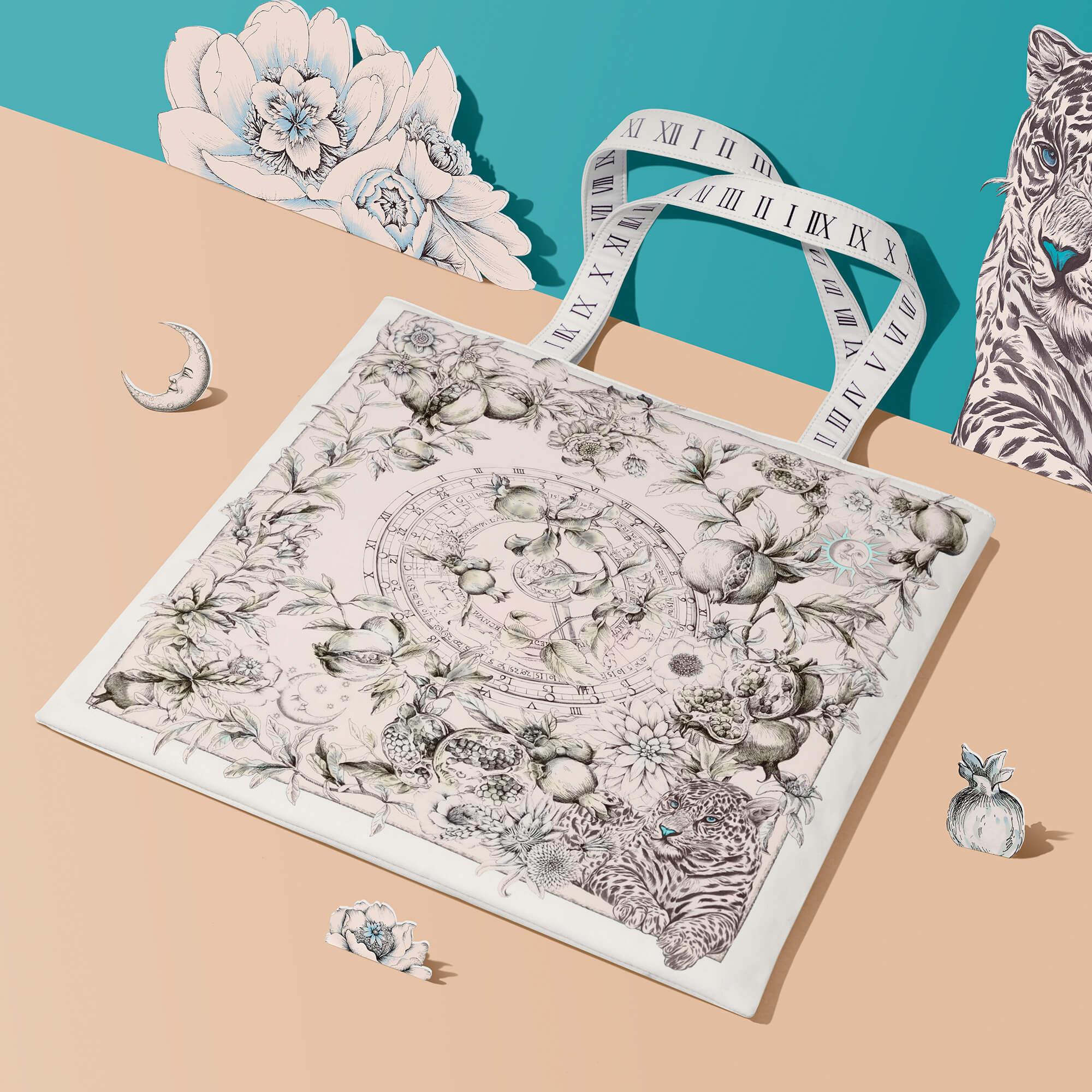 Printed Tote | Time Traveler