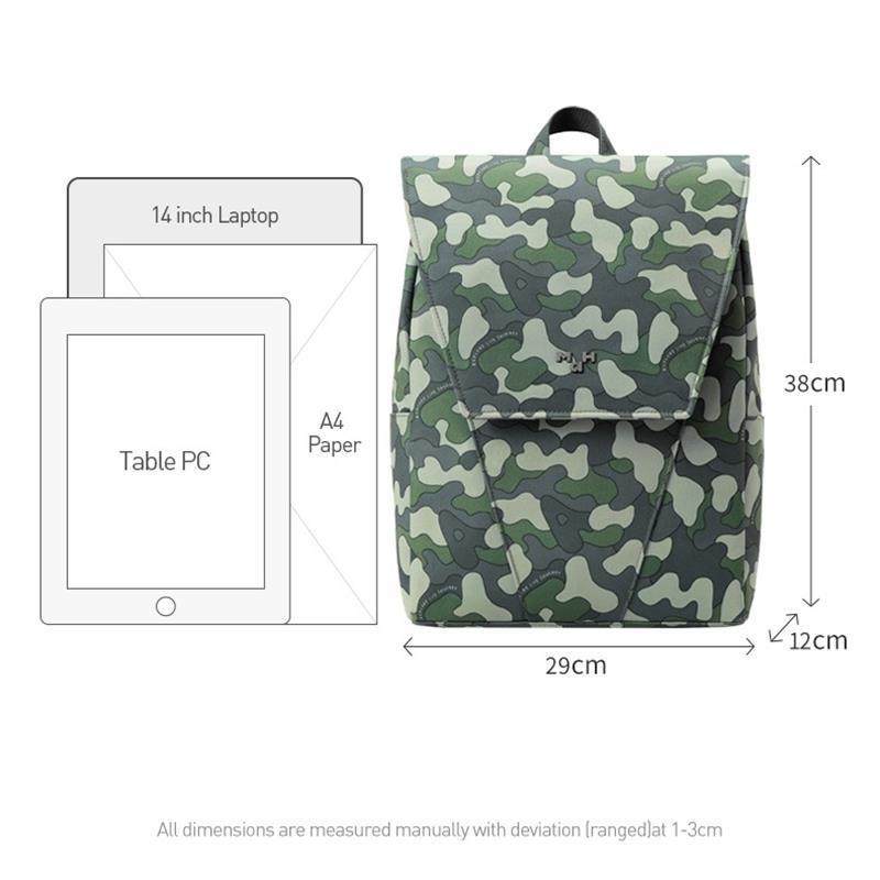 MAH Laptop Travel Camouflage Backpack