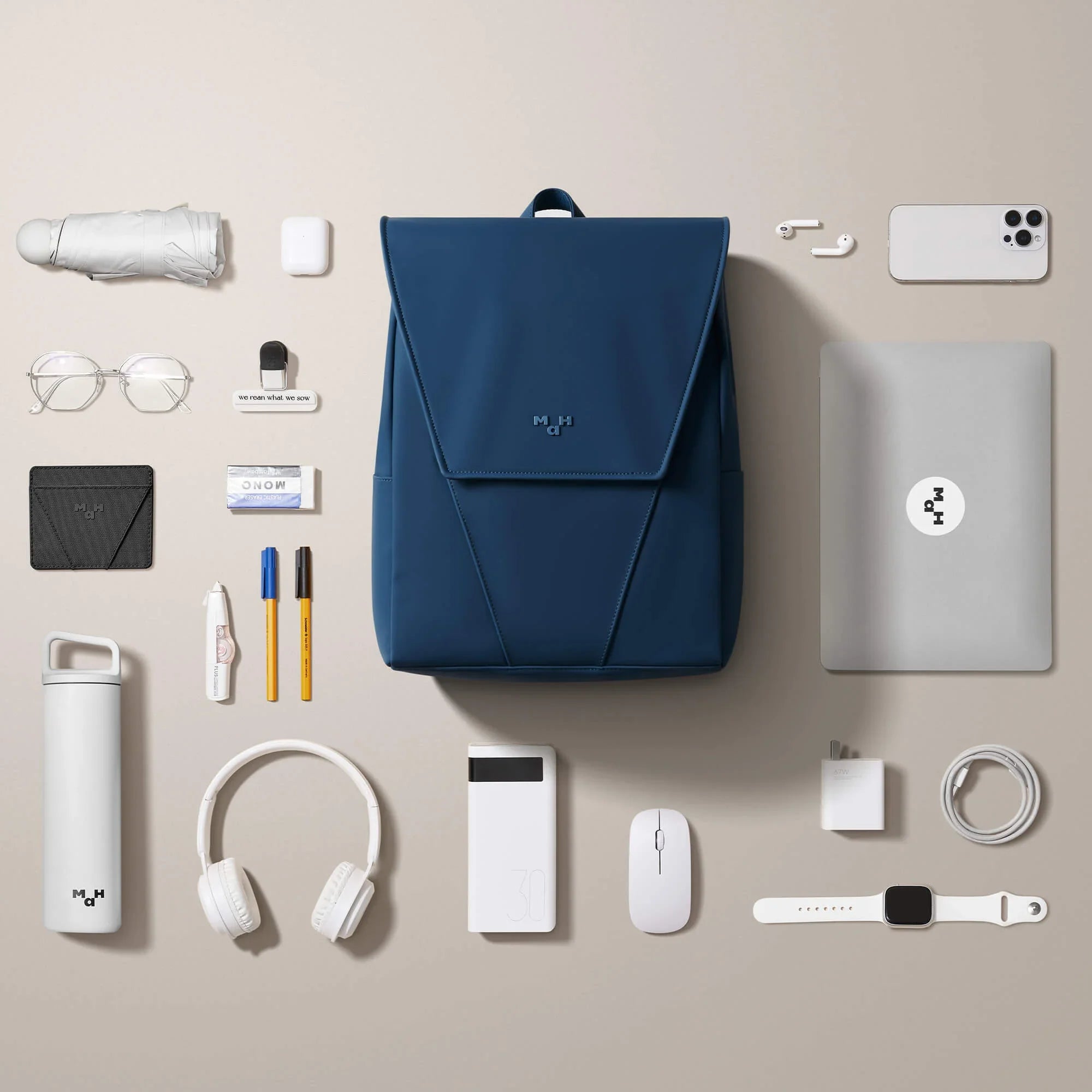 Young Backpack | Water-based PU | 13L