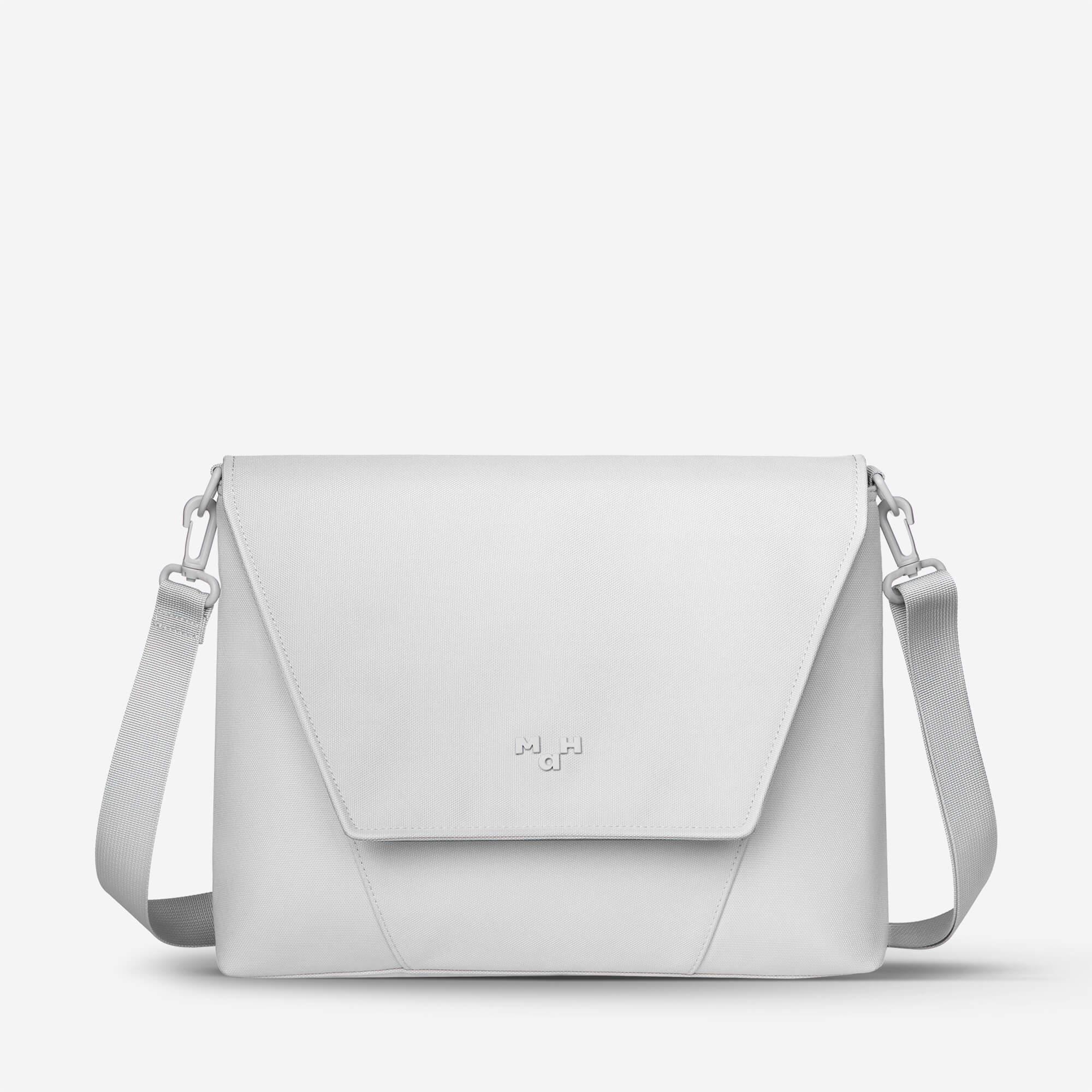 Gray Messenger Bag