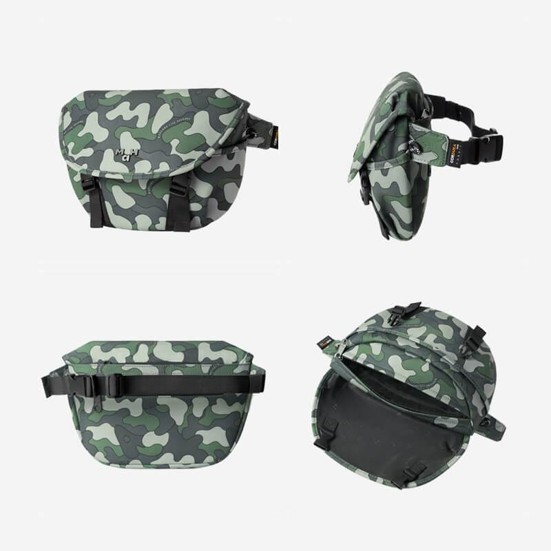 MAH Camouflage Fanny Pack Across Chest