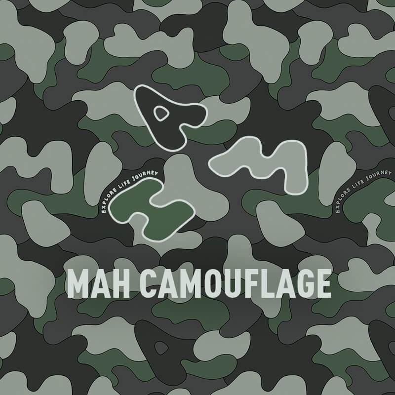 MAH Waterproof Polyester Camouflage Tote Bag