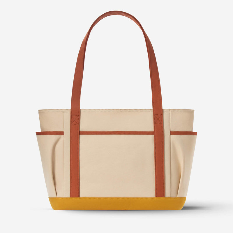 canvas tote bag yellow
